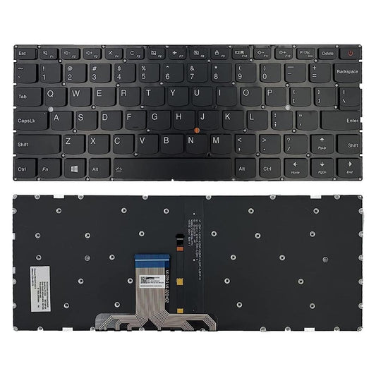 Laptoptoetsenbord met verlichting US-indeling voor Lenovo IdeaPad 710S-13IKB / 710S-13ISK