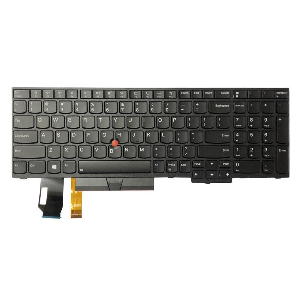 Laptoptoetsenbord met verlichting US-indeling voor Lenovo ThinkPad E580 / E585 / L580 / E590