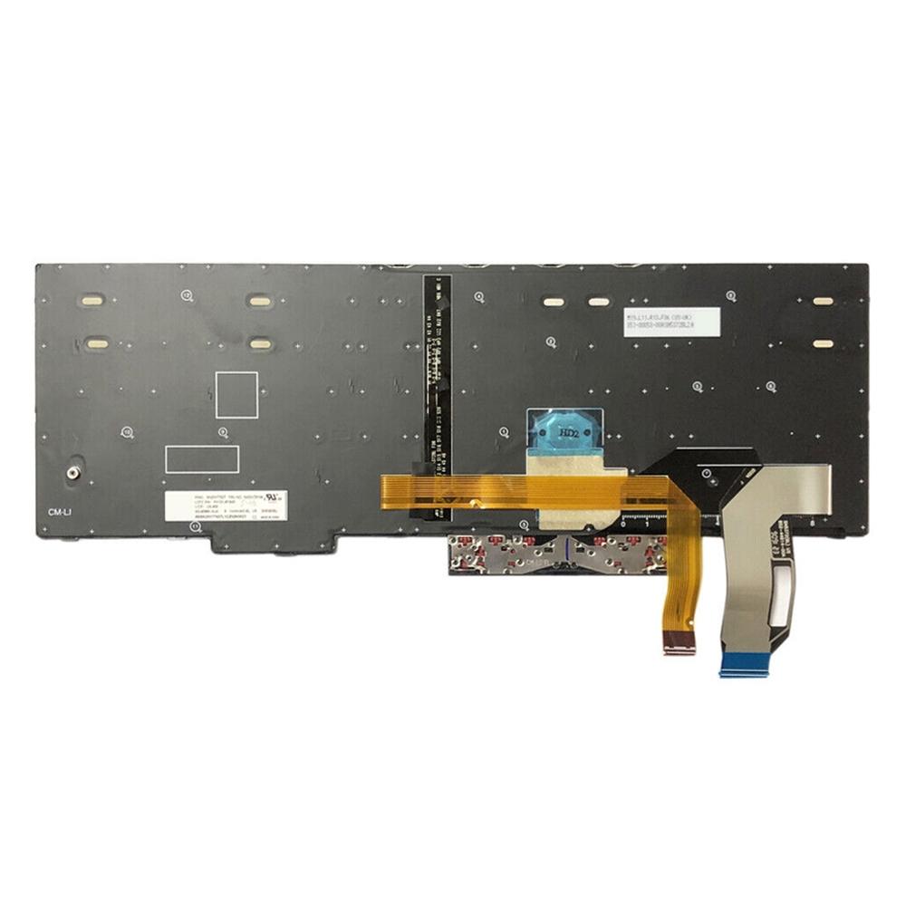 Laptoptoetsenbord met verlichting US-indeling voor Lenovo ThinkPad E580 / E585 / L580 / E590