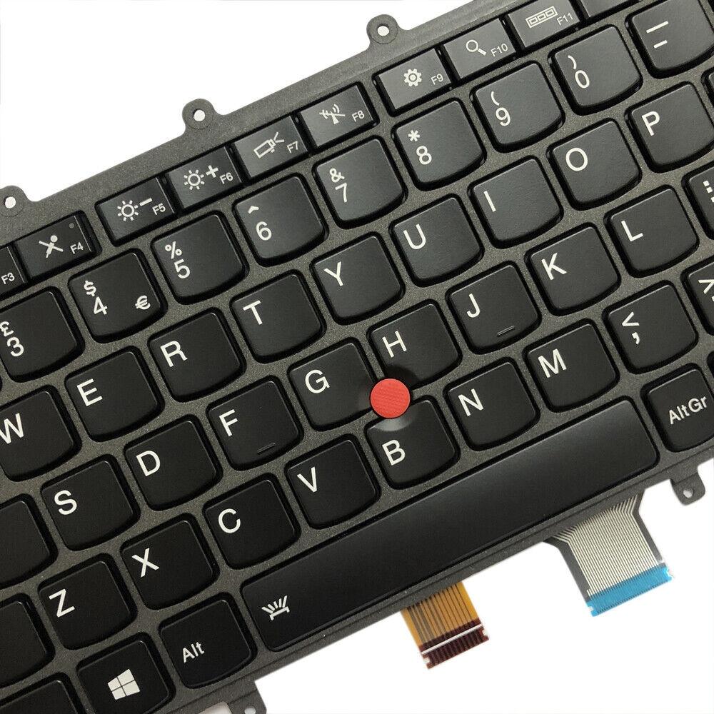 Laptoptoetsenbord met verlichting voor Lenovo ThinkPad X240 en X250 (Britse indeling)