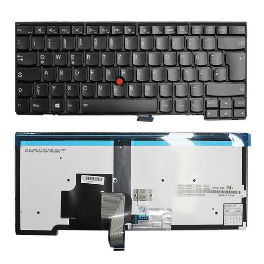 Verlicht laptoptoetsenbord voor Lenovo ThinkPad T440 / T440p / T440s (Duitse indeling)