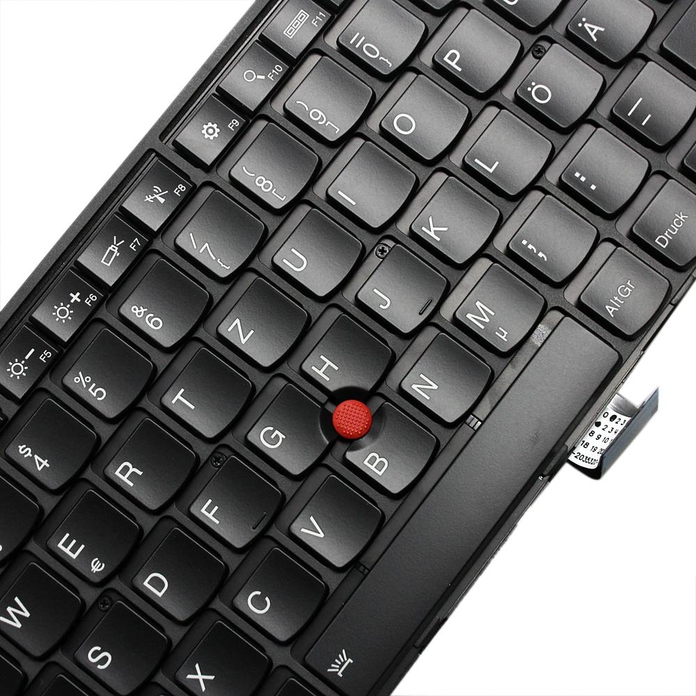 Verlicht laptoptoetsenbord voor Lenovo ThinkPad T440 / T440p / T440s (Duitse indeling)