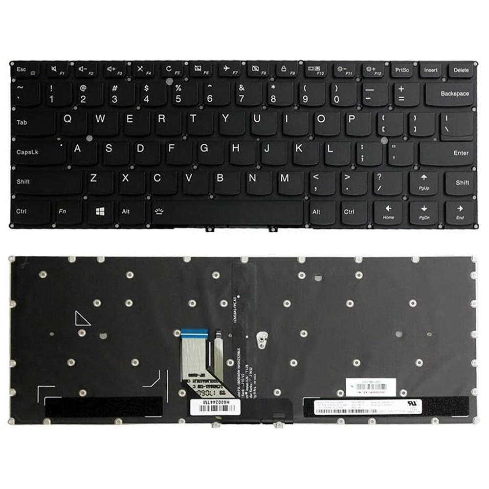 Laptoptoetsenbord met verlichting zonder frame voor Lenovo Yoga 910-13IKB / Yoga 5 Pro