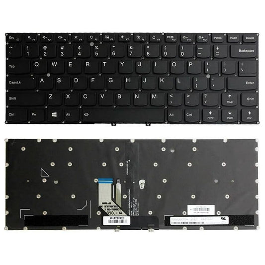 Laptoptoetsenbord met verlichting zonder frame voor Lenovo Yoga 910-13IKB / Yoga 5 Pro