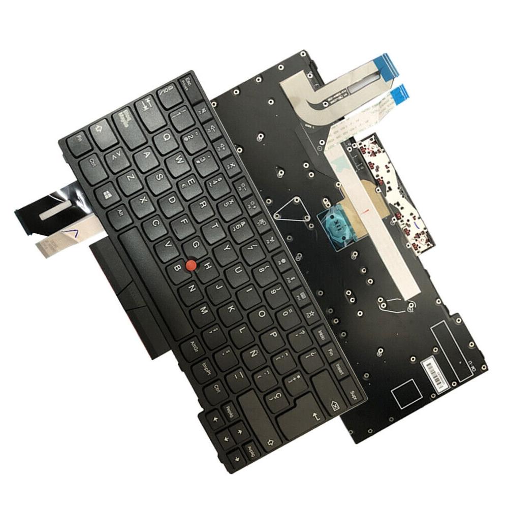 Laptoptoetsenbord met verlichting voor Lenovo ThinkPad E480 / E495 / L480 (Spaanse indeling)