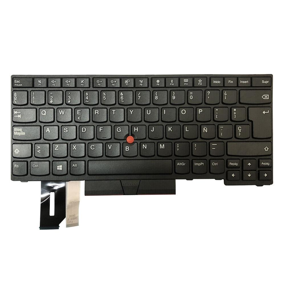 Laptoptoetsenbord met verlichting voor Lenovo ThinkPad E480 / E495 / L480 (Spaanse indeling)
