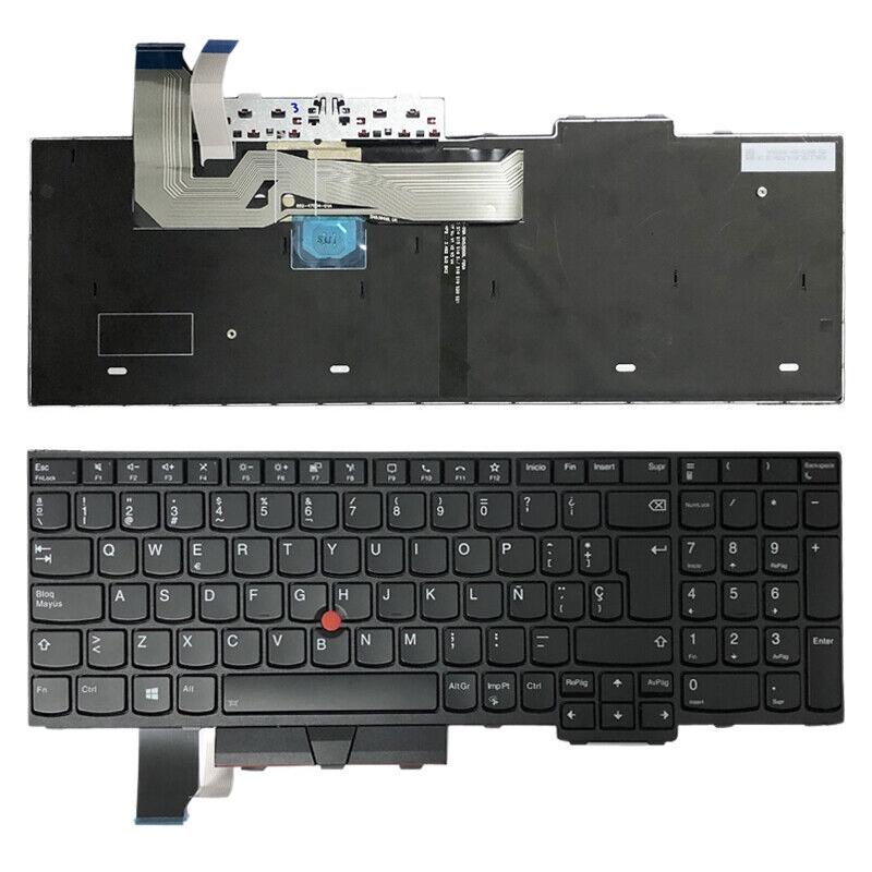 Laptoptoetsenbord met verlichting voor Lenovo ThinkPad E580, L580 en E585 (Spaanse indeling)
