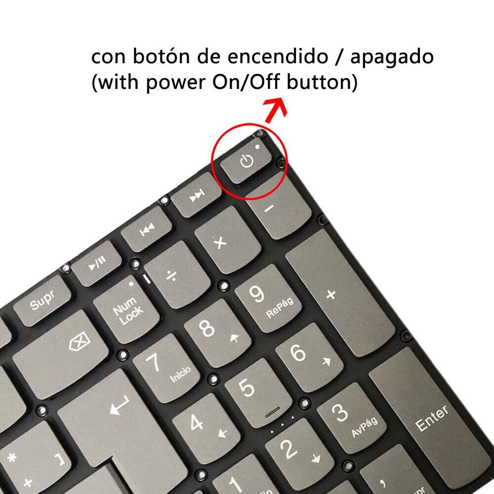 Laptoptoetsenbord met verlichting voor Lenovo IdeaPad 320-15ABR / 320-15AST (Spaanse indeling)
