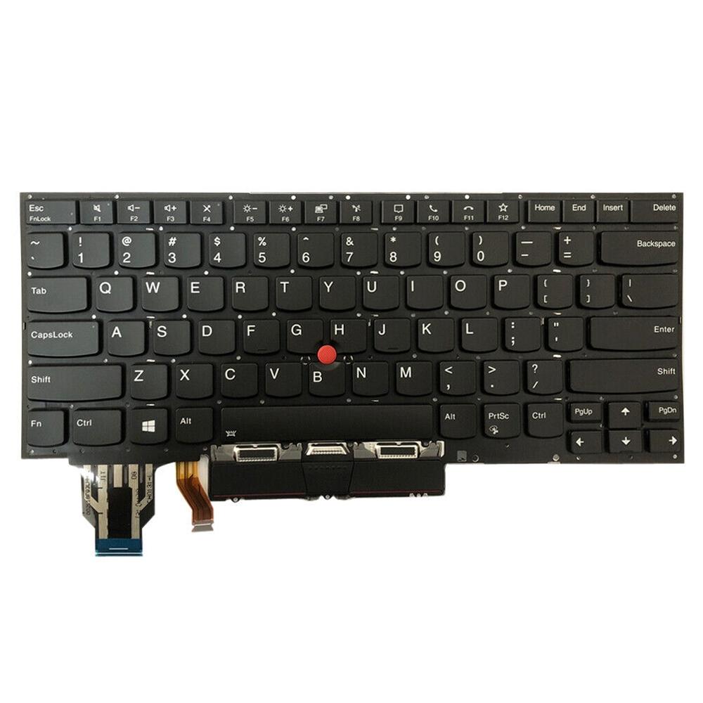 Toetsenbord met verlichting voor Lenovo ThinkPad X1 Yoga 4th Gen 20QF (US-indeling, zwart)