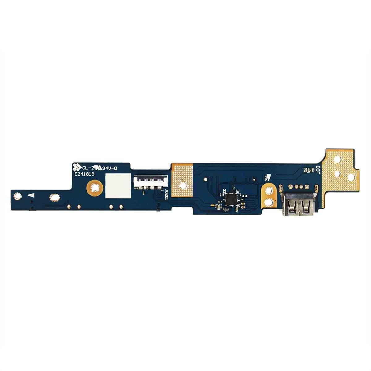 Aan/uit-knopprint met USB-poort en kaartlezer voor Asus TP300 / Q302