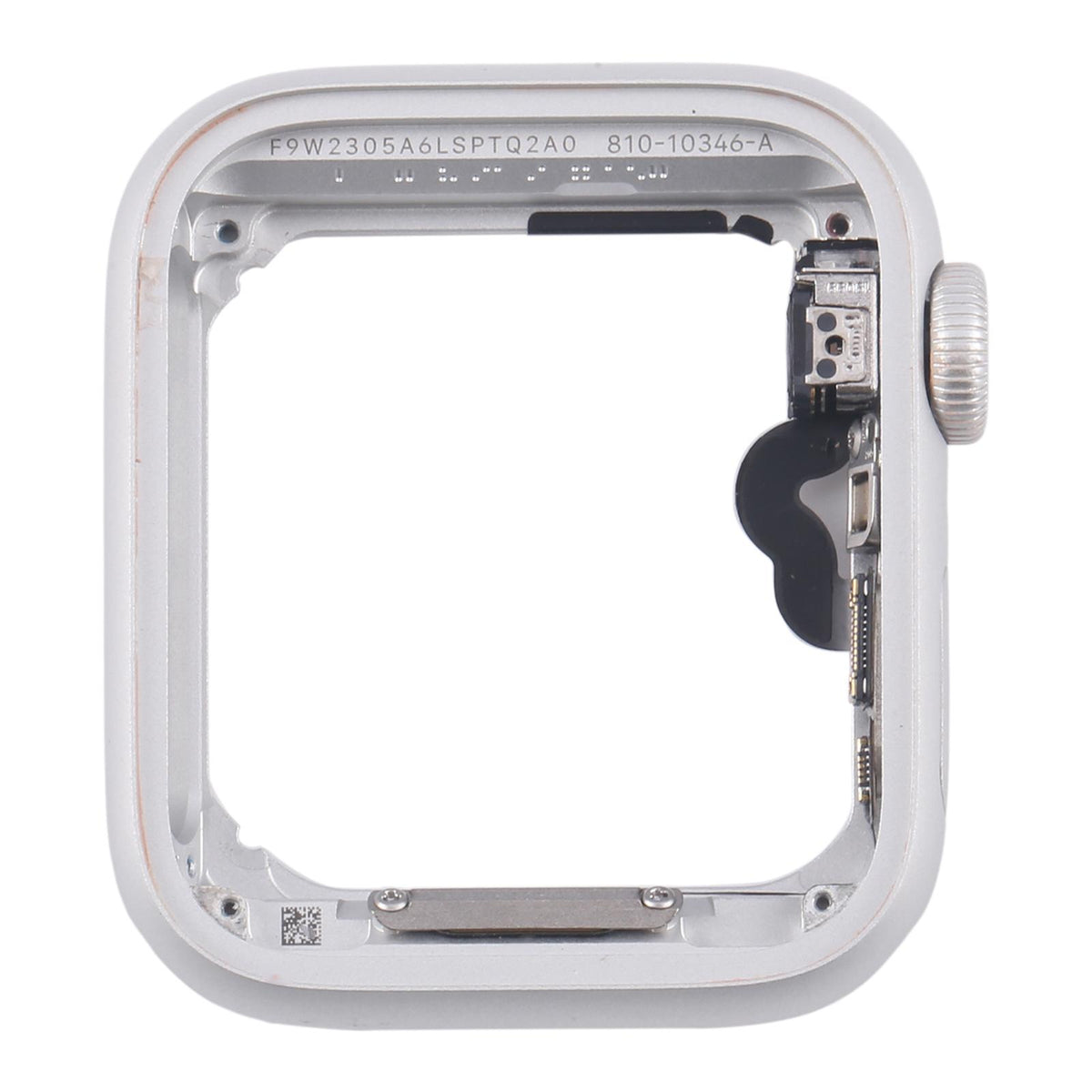 Middenframe met kroon-flexkabel voor Apple Watch Series 4 40mm GPS (zilver)