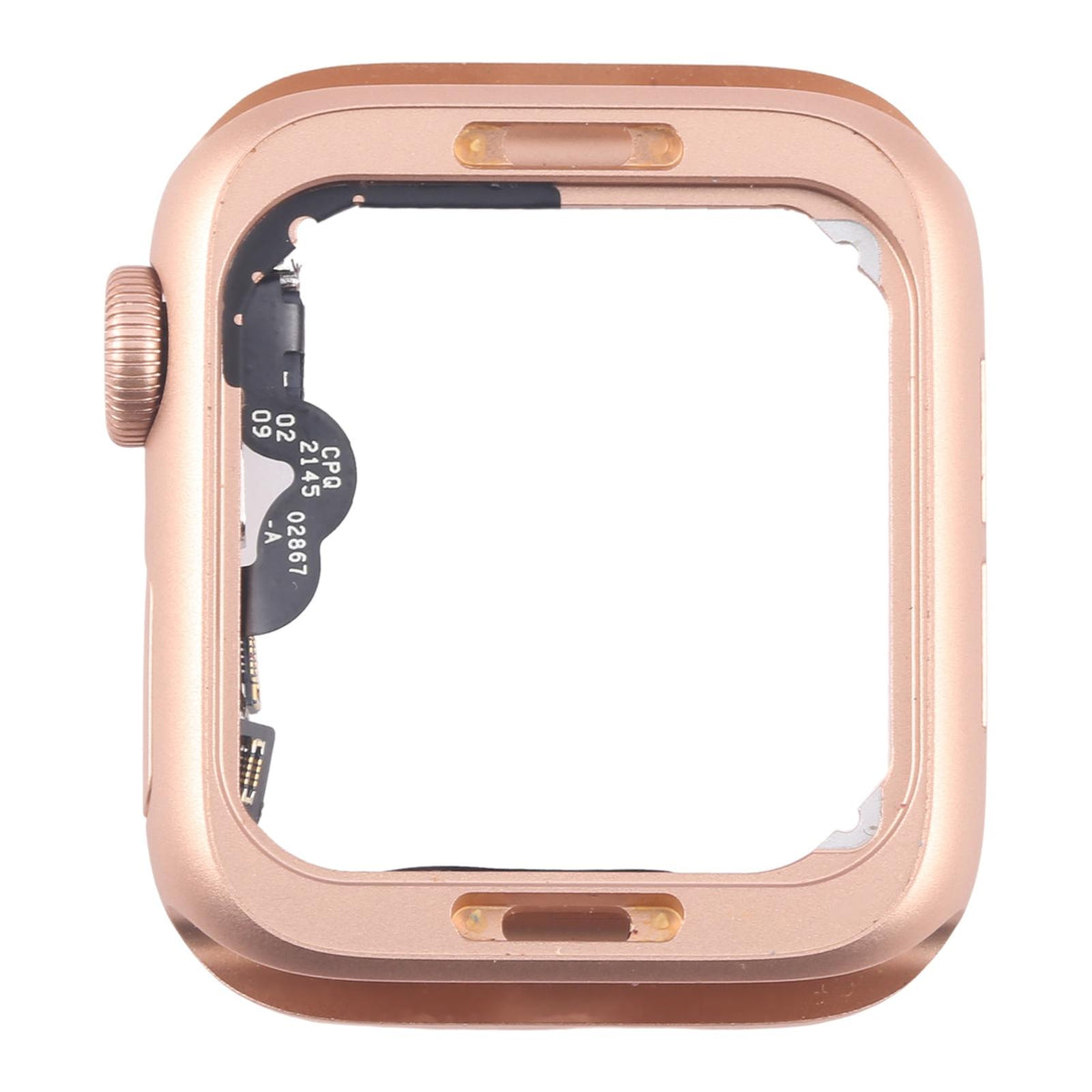 Middenframe met kroon-flexkabel voor Apple Watch Series 4 44mm LTE (goud)