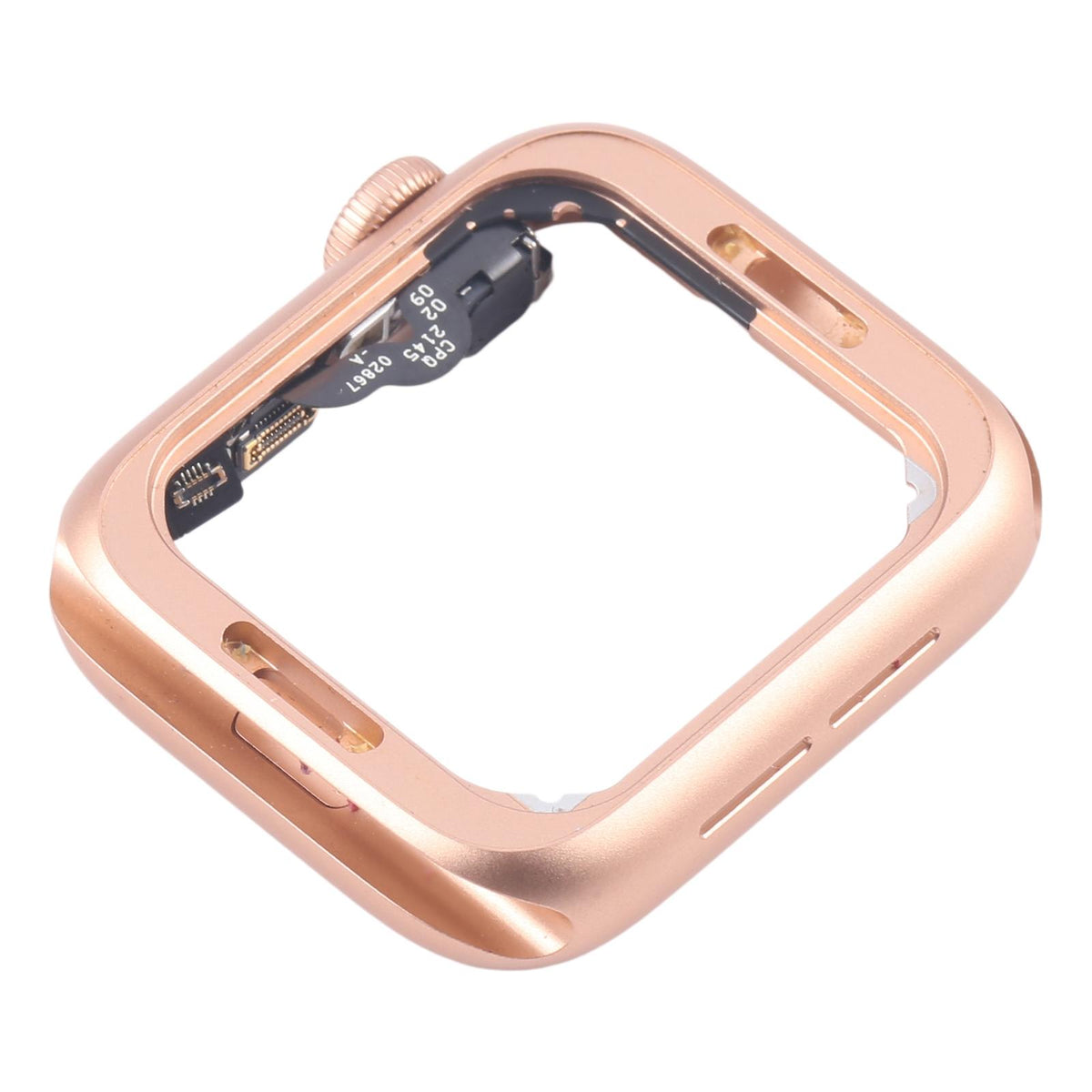 Middenframe met Digital Crown-flexkabel voor Apple Watch Series 5 44mm (LTE) (goud)