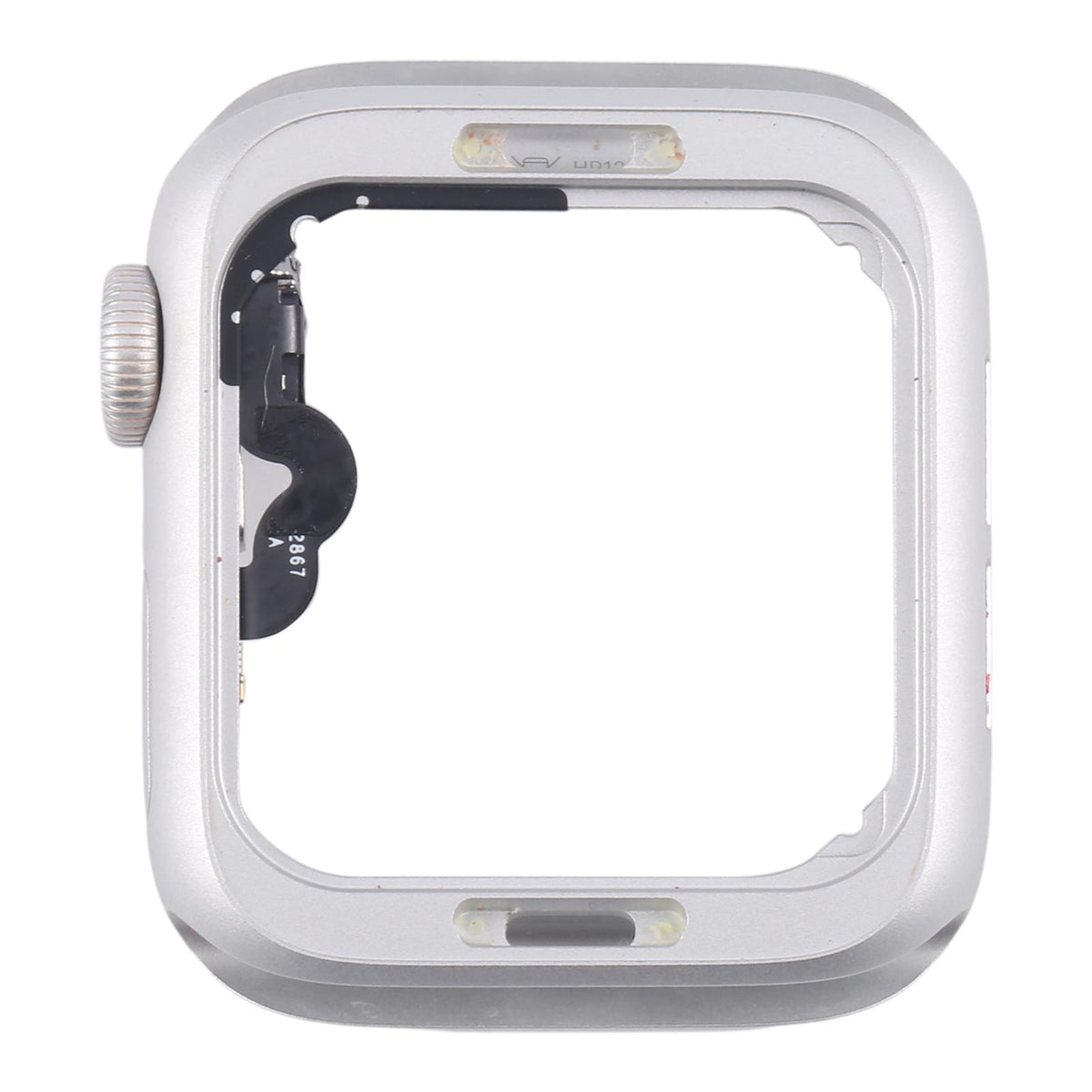 Middenframe met kroon-flexkabel voor Apple Watch Series 5 44mm LTE (zilver)