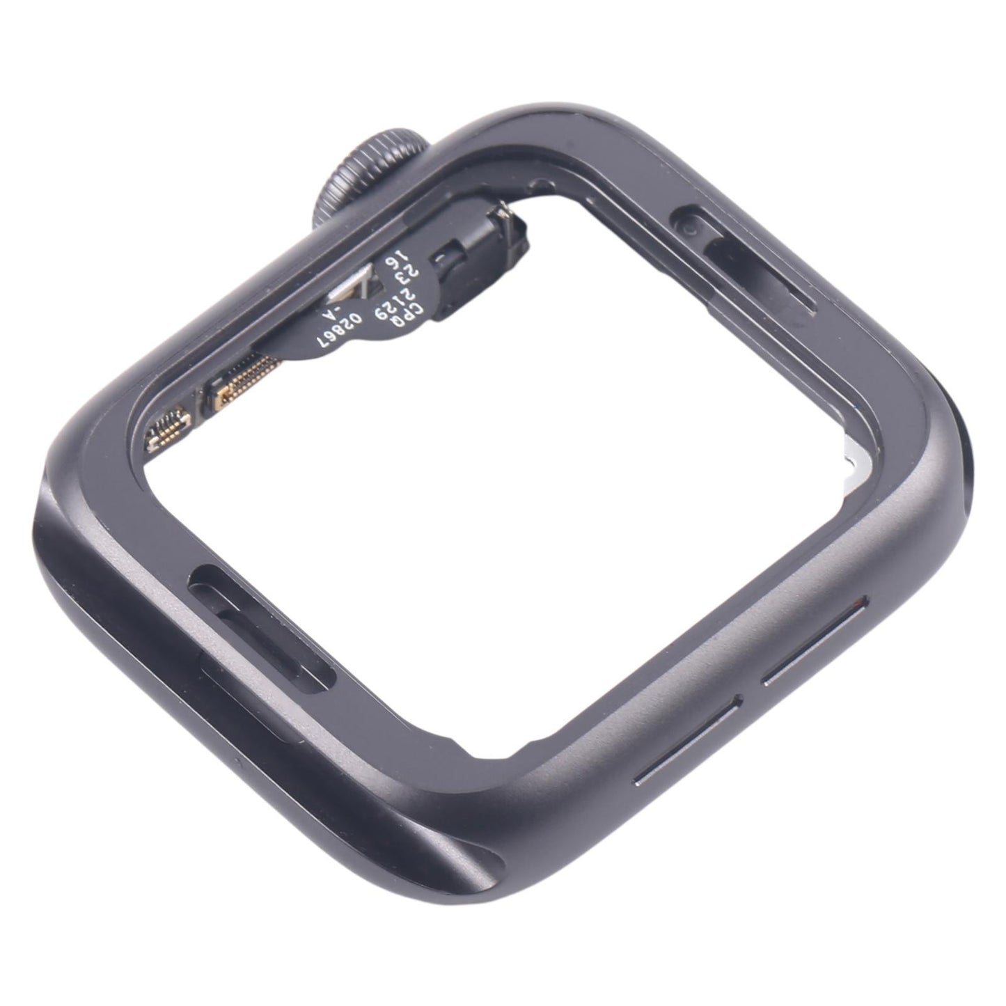 Middenframe met kroon-flexkabel voor Apple Watch Series 4 44mm GPS (grijs)