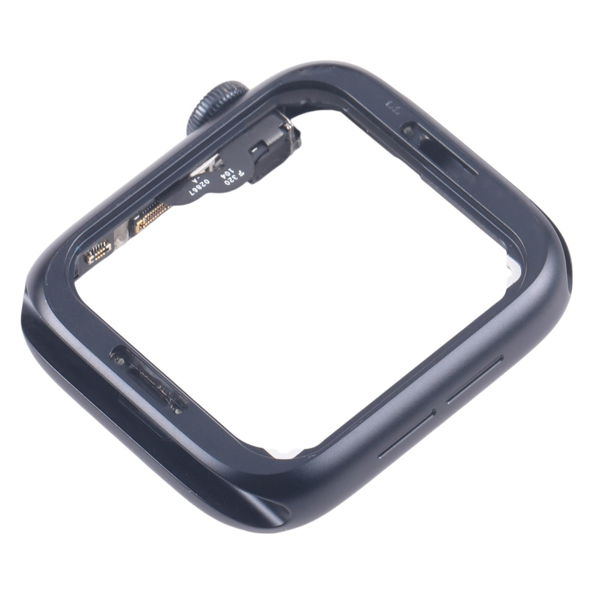 Middenframe met kroon-flexkabel voor Apple Watch SE 2022 40mm GPS (middernacht)
