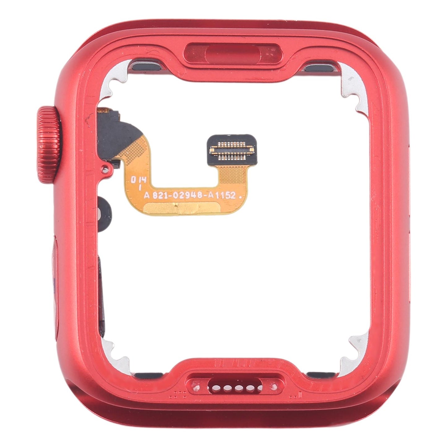Middenframe met kroon-flexkabel voor Apple Watch Series 6 40mm LTE (rood)