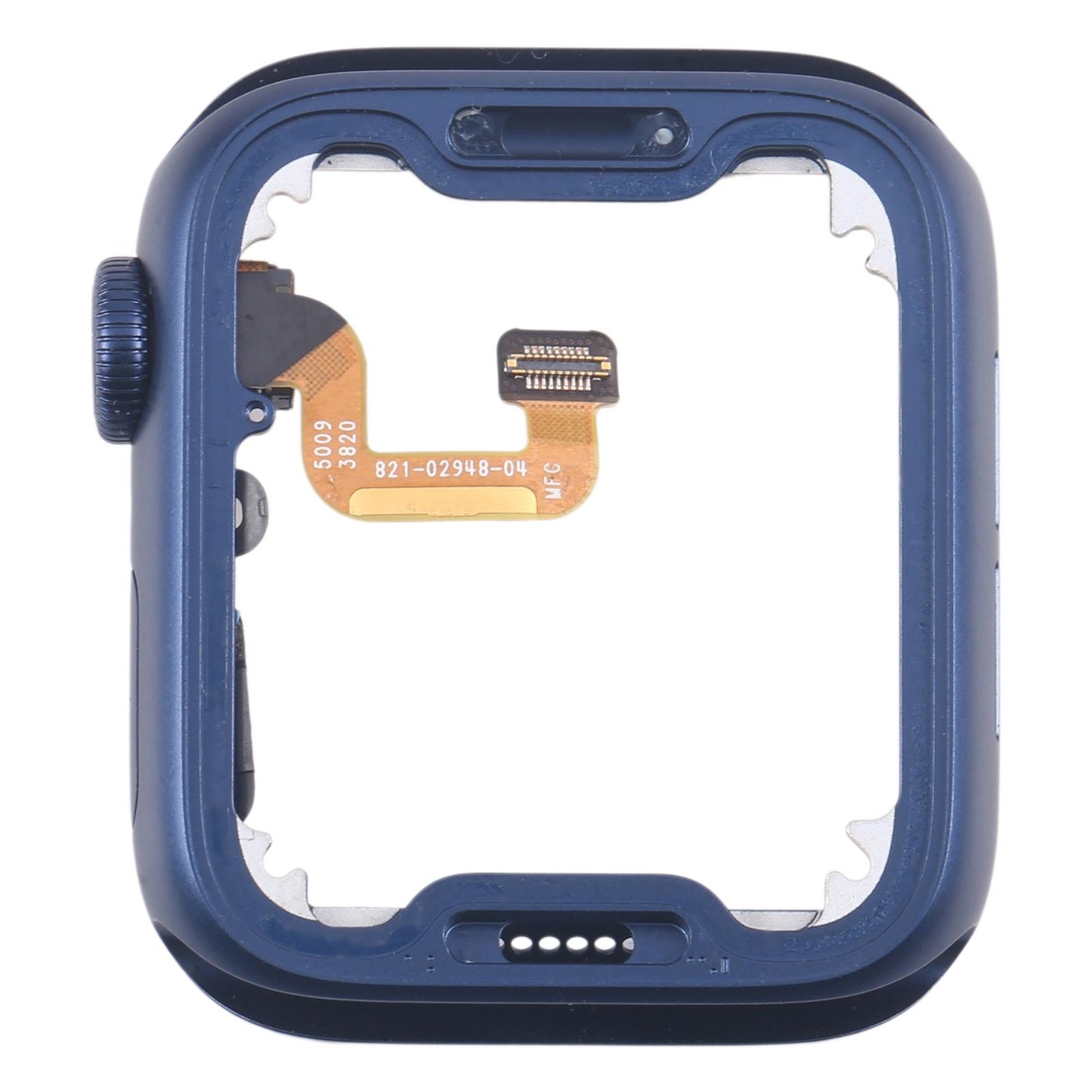 Middenframe met kroon-flexkabel voor Apple Watch Series 6 40mm LTE (blauw)