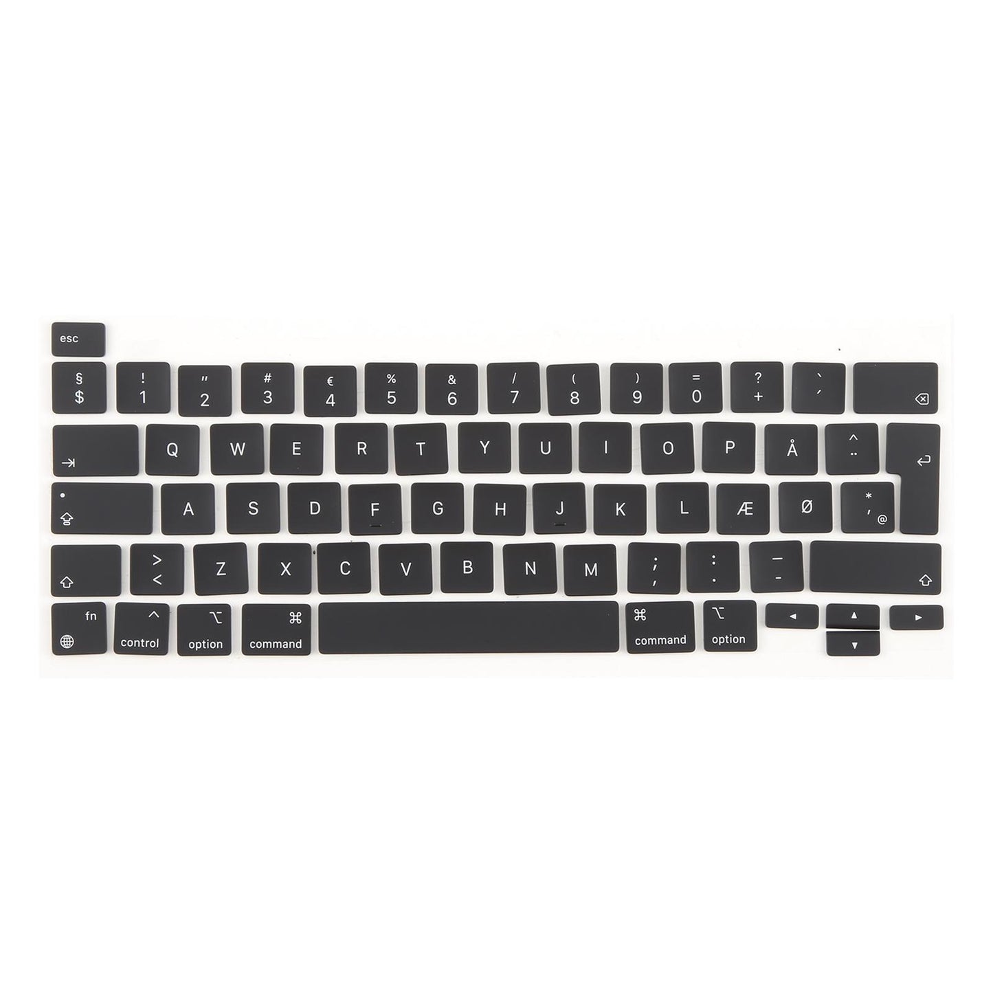 Toetsenbordtoetsen UK Big Enter voor MacBook A2251 A2289 A2238 A2338 (Deens)