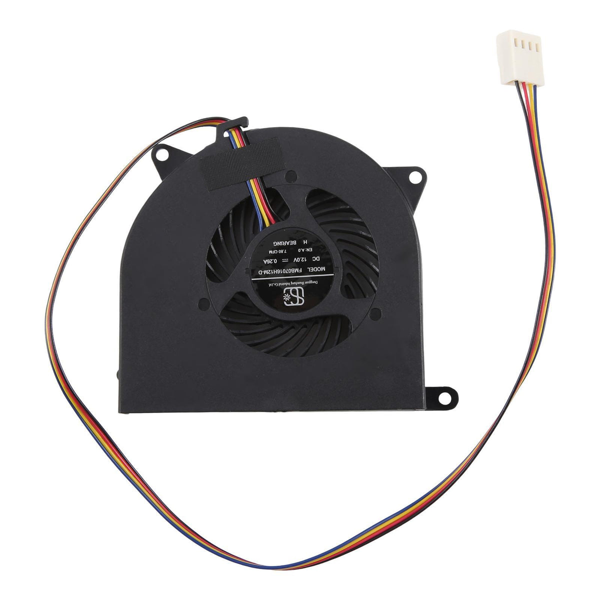 Koelventilator FMB07016H12M-D 4-pins voor AITAC AT24 en DIYUN