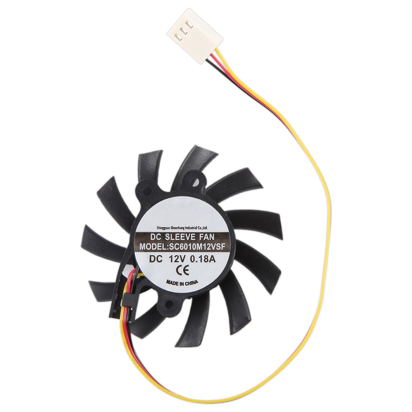 Koelventilator SC6010M12VSF 3-pins voor SEEWO