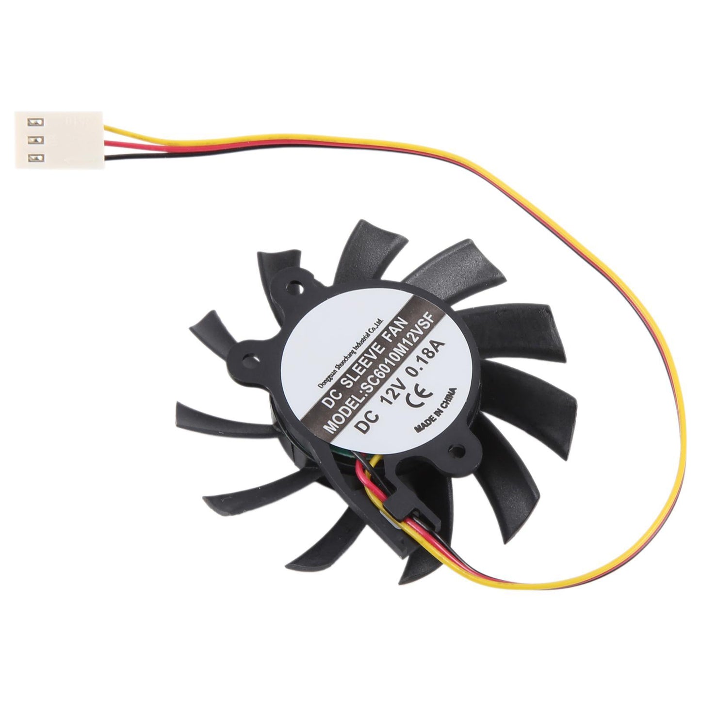 Koelventilator SC6010M12VSF 3-pins voor SEEWO