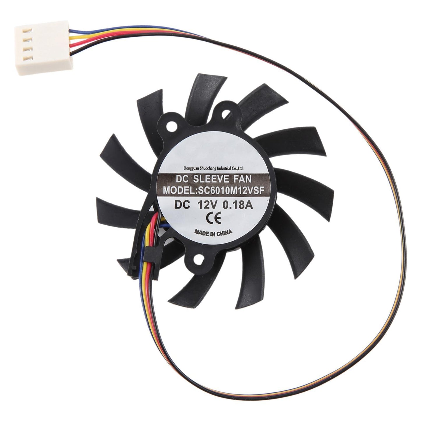 Koelventilator SC6010M12VSF 4-pins voor SEEWO