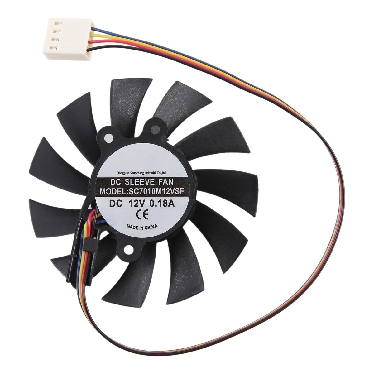 Koelventilator SC7010M12VSF 4-pins voor SEEWO