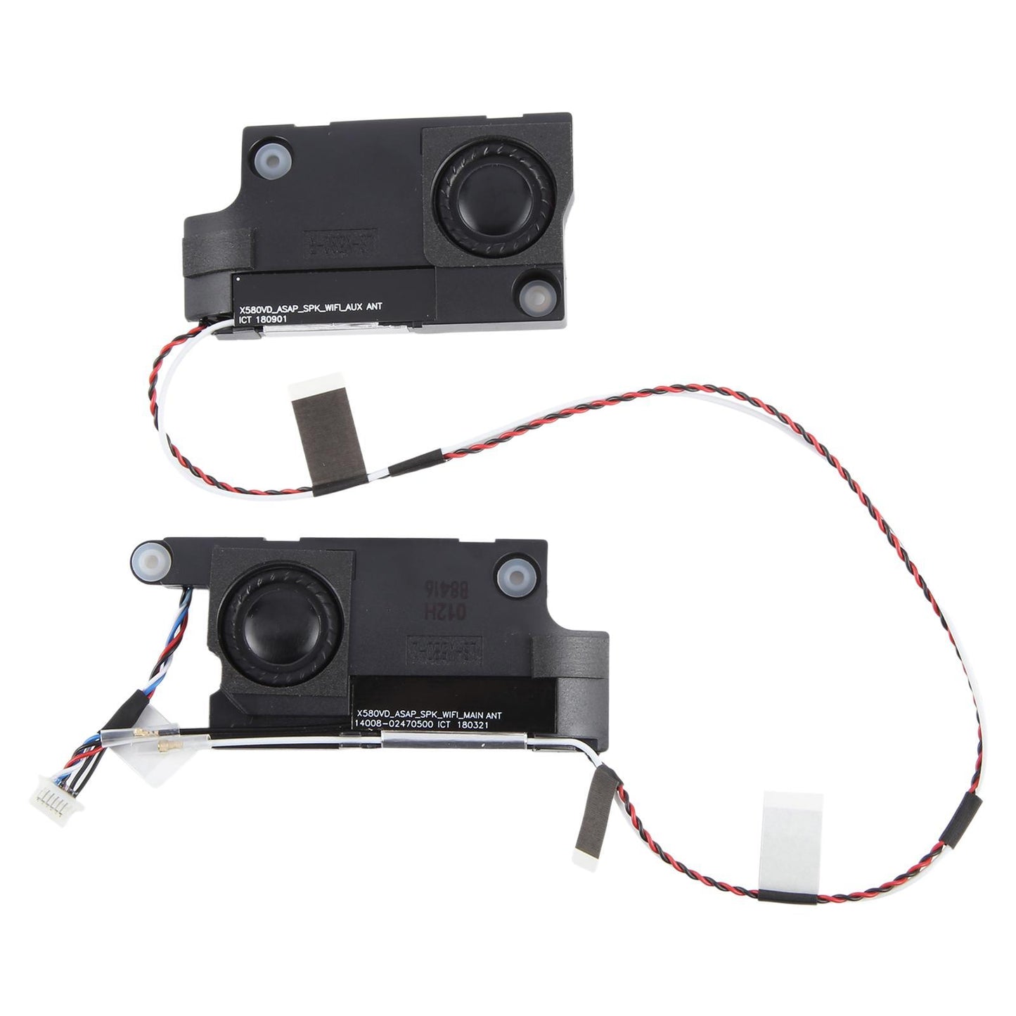 Luidsprekerset met wifi-antennes voor Asus X580 / X580NV / NX580V / N580VD