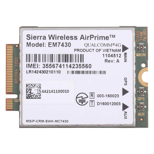 4G LTE-module Sierra Wireless EM7430 (M.2, Cat 6)