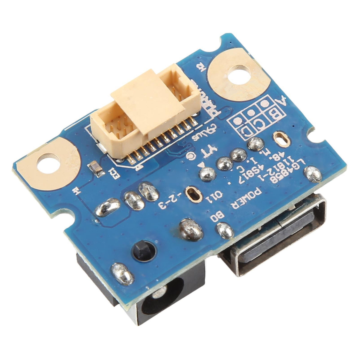 Oplaadconnector-print met USB-poort voor Lenovo G480, G485 en G580