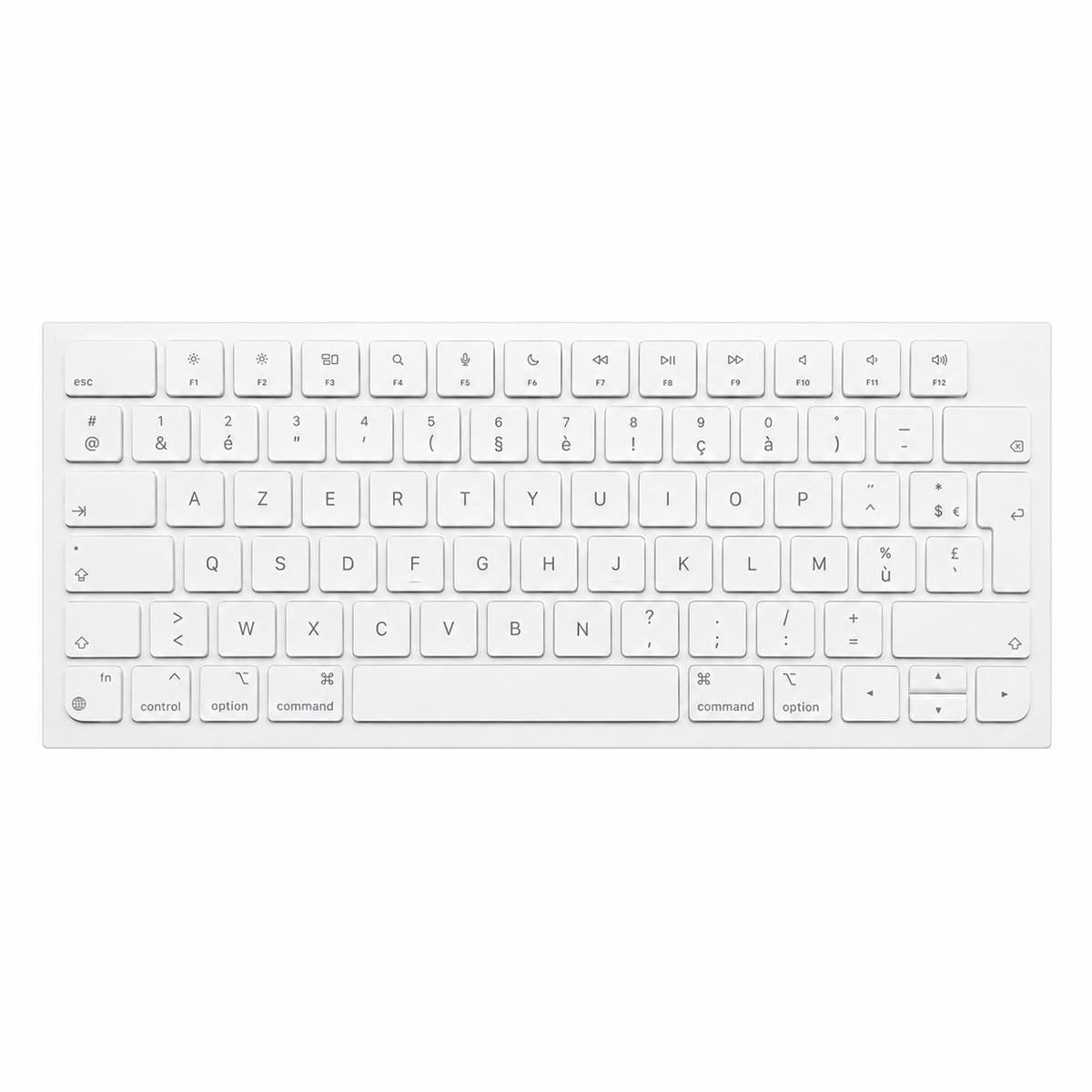Toetsenkapjes-set Frans voor Apple Magic Keyboard A2438 A2439 A2449 A2450 A3118 A3203 (wit)