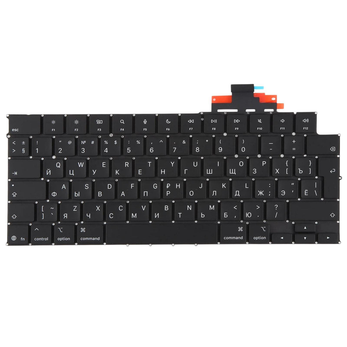 Toetsenbord UK Edition Russisch voor MacBook A3448 A3449