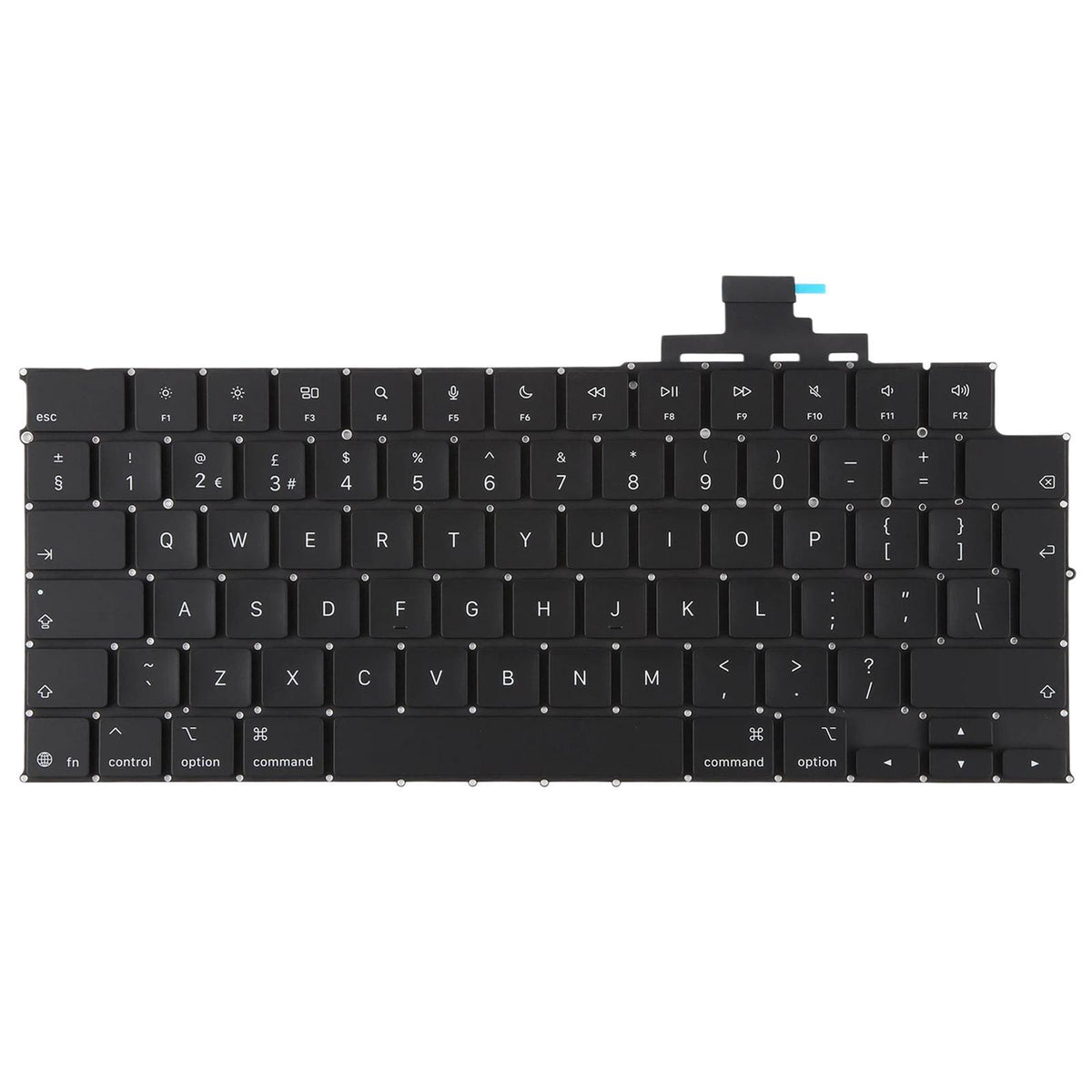 Toetsenbord UK Edition EU Engels voor MacBook A3448 A3449