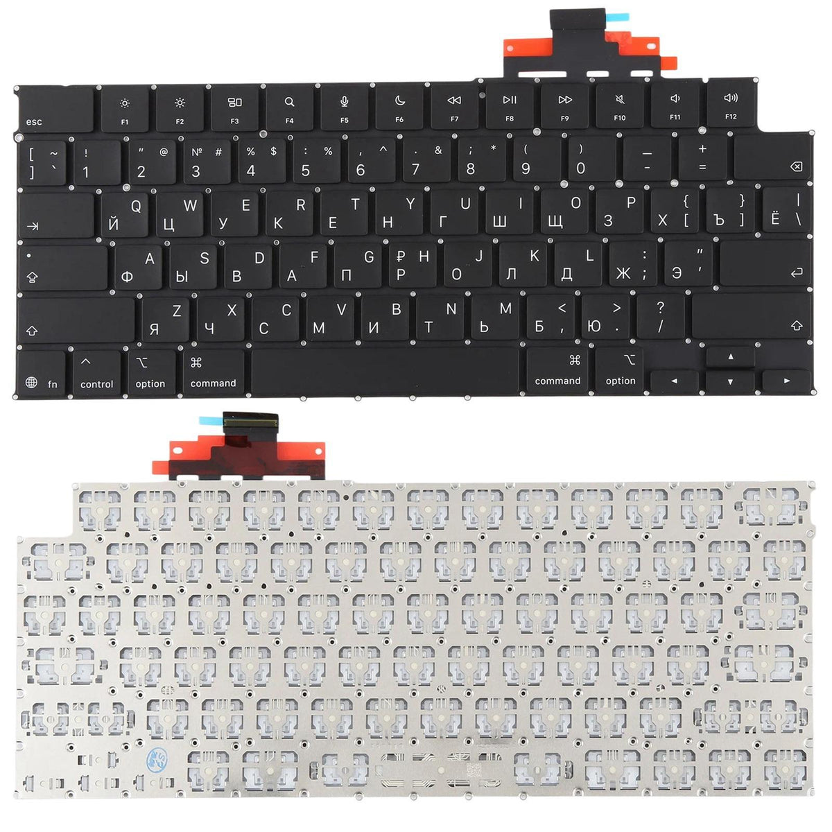 Toetsenkapjes-set US Edition Russisch voor MacBook A3448 A3449