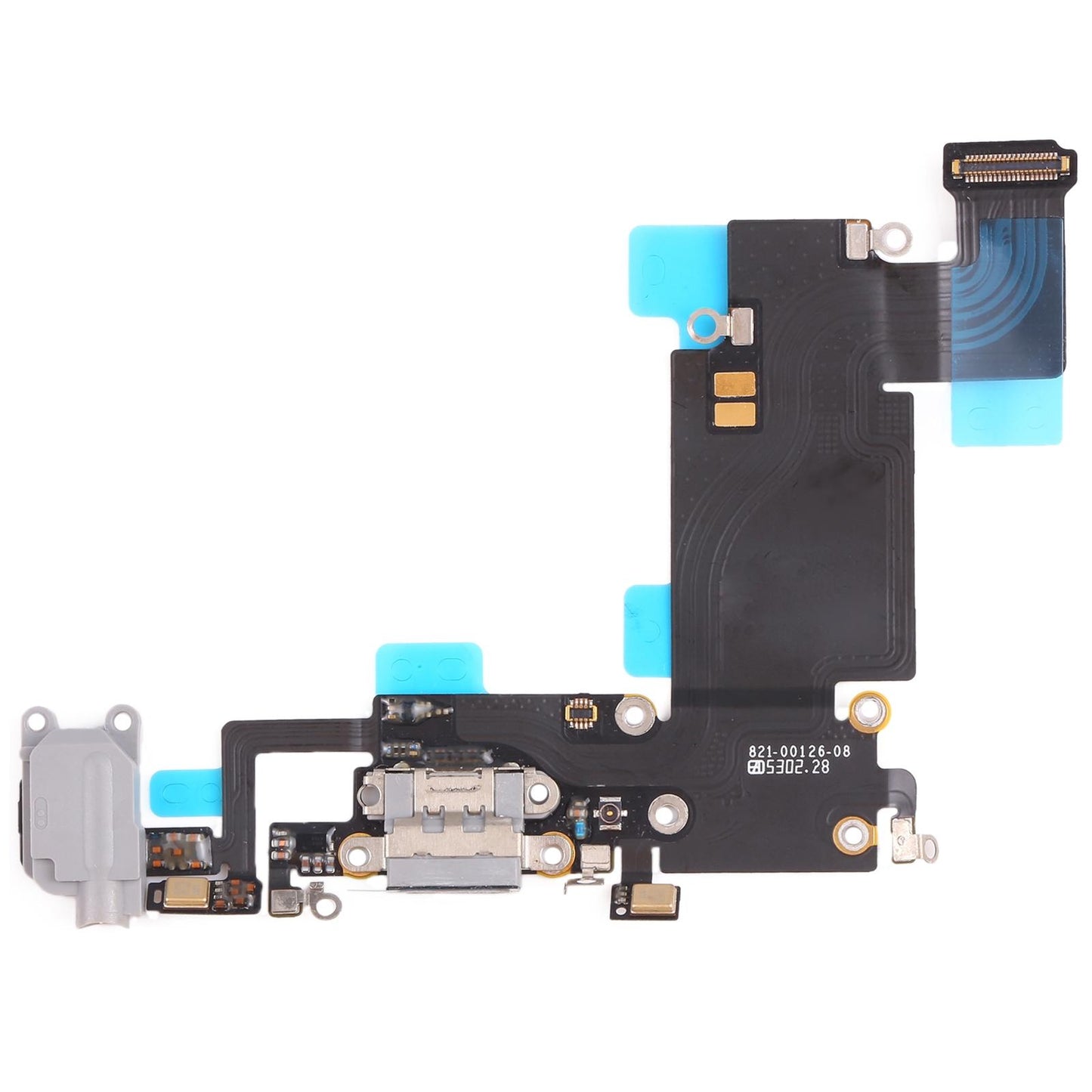 Originele oplaadpoort-flexkabel voor iPhone 6s Plus (donkergrijs)