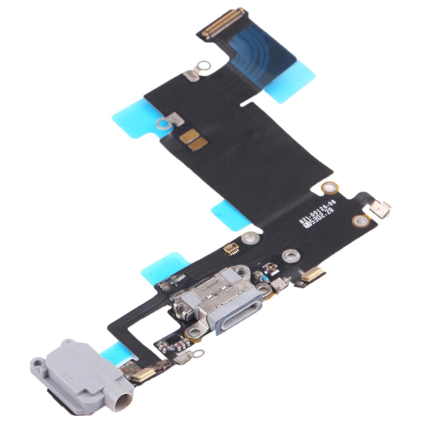 Originele oplaadpoort-flexkabel voor iPhone 6s Plus (donkergrijs)