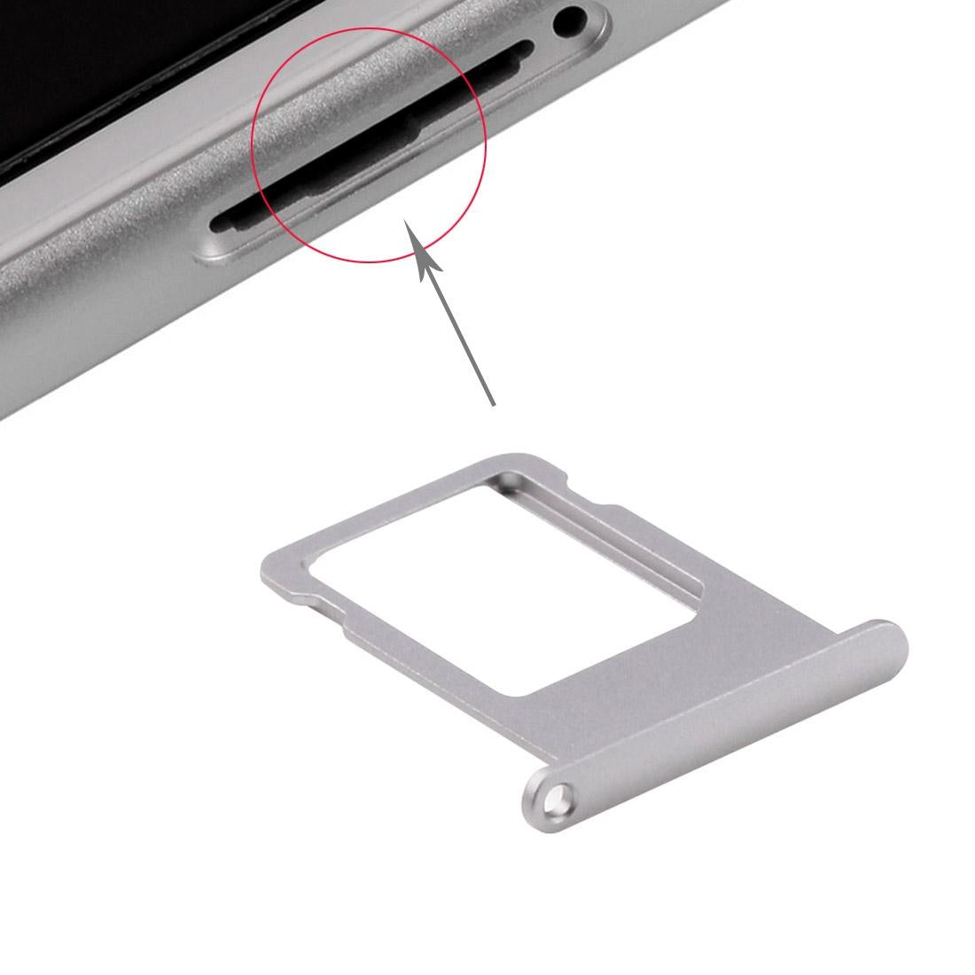 Simkaarthouder voor iPhone 6s Plus (grijs)