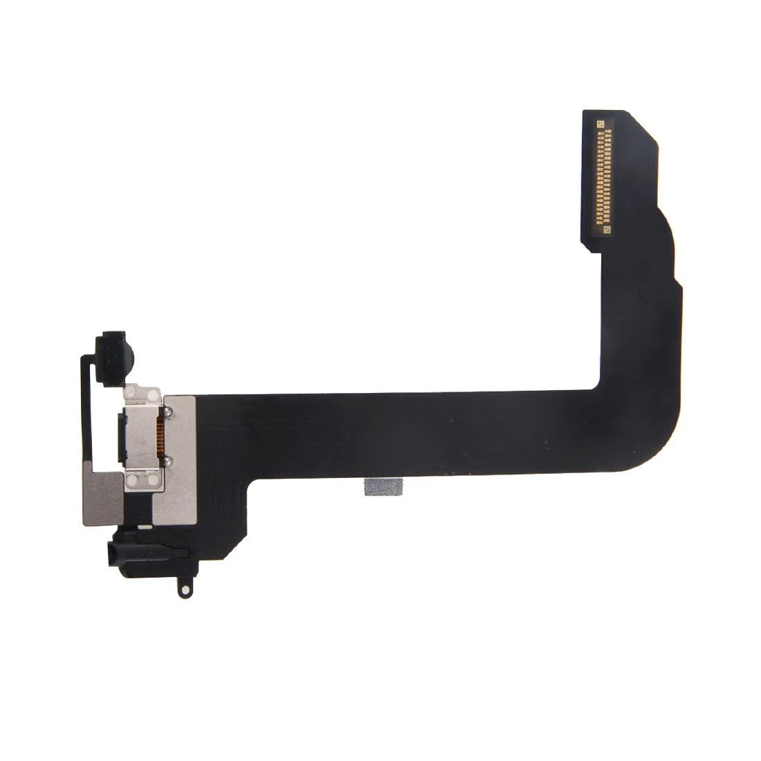 Oplaadconnector- en audioflexkabel voor Apple iPod touch 6 (zwart)