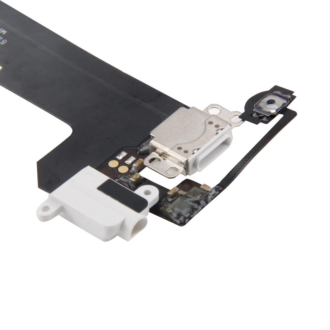 Oplaadconnector- en audioflexkabel voor Apple iPod touch 6 (wit)