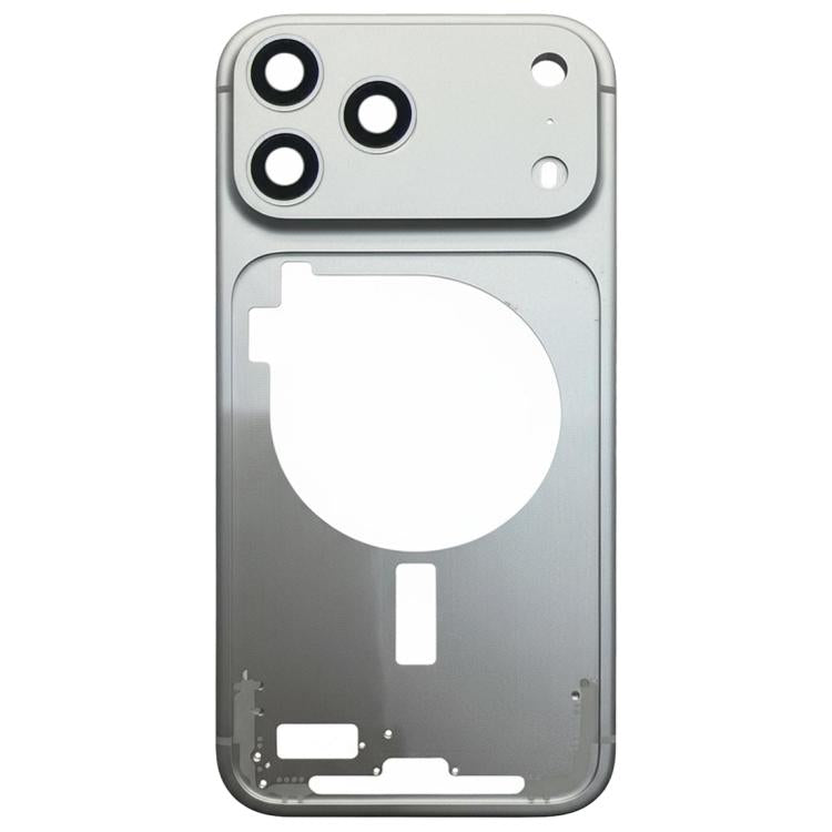 Middenframe met cameralens iPhone 17 Pro zilver | Mackenners