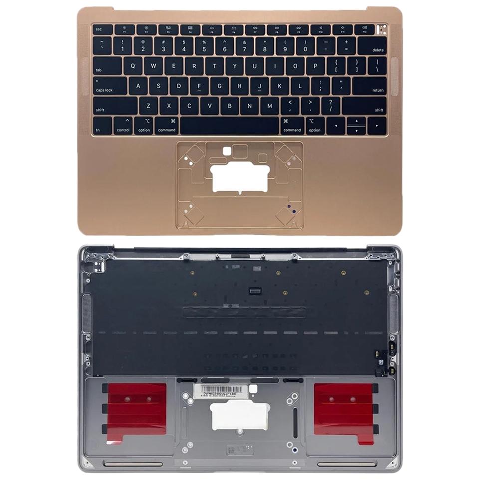 Topcase met toetsenbord (US-indeling) voor MacBook Air 13 inch M1 A2337 (2020, EMC 3598) (Goud)