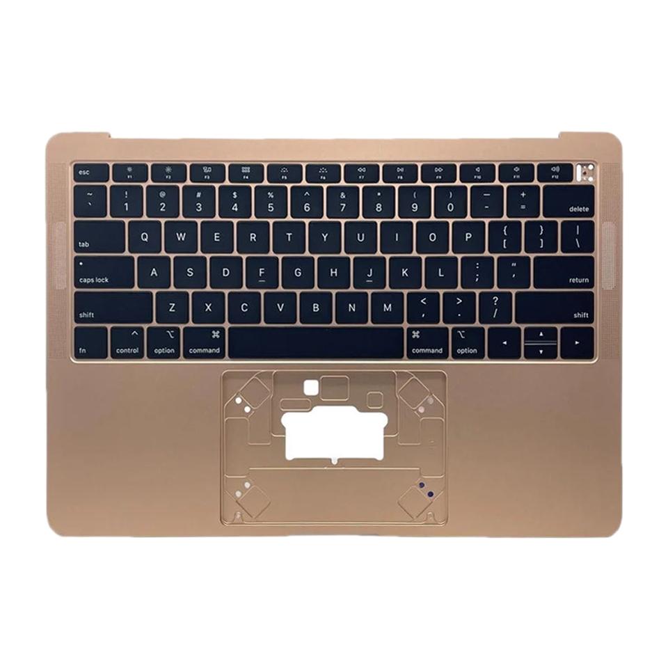 Topcase met toetsenbord (US-indeling) voor MacBook Air 13 inch M1 A2337 (2020, EMC 3598) (Goud)