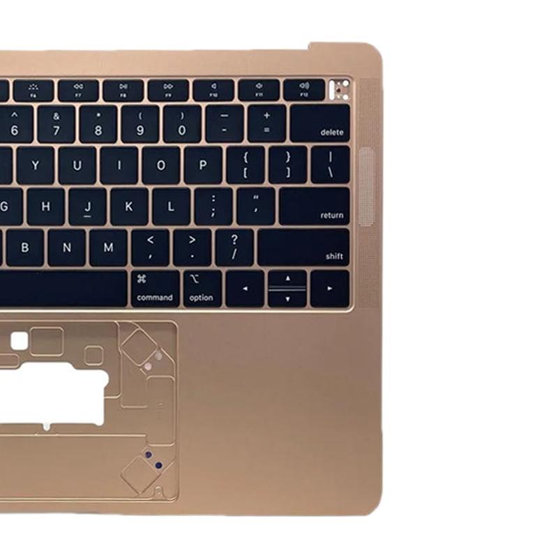 Topcase met toetsenbord (US-indeling) voor MacBook Air 13 inch M1 A2337 (2020, EMC 3598) (Goud)