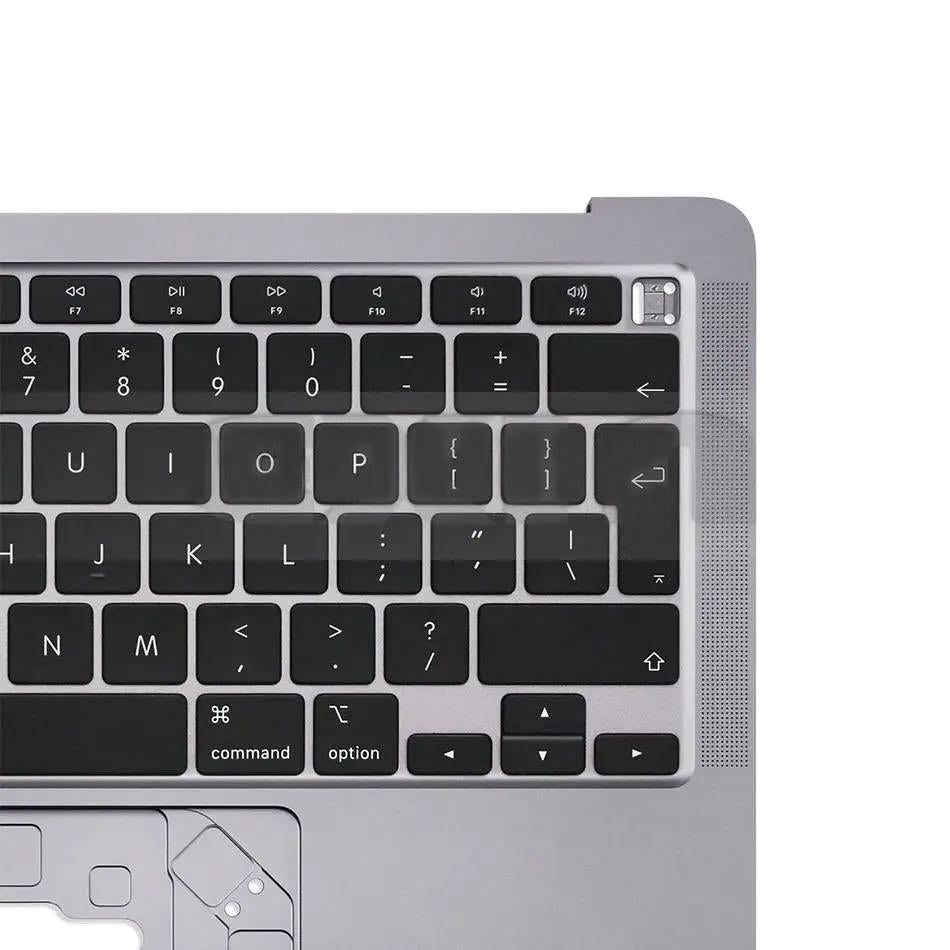 Topcase met toetsenbord (UK-indeling) voor MacBook Air 13 inch A2179 (2020) (Spacegrijs)