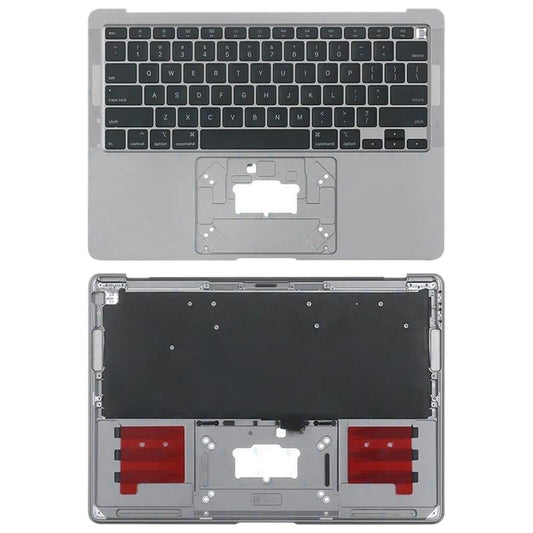 Topcase met toetsenbord (US-indeling) voor MacBook Air 13 inch A2179 (2020) (Spacegrijs)