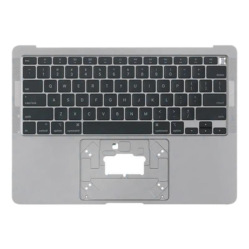 Topcase met toetsenbord (US-indeling) voor MacBook Air 13 inch A2179 (2020) (Spacegrijs)