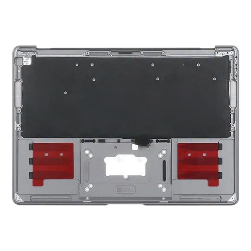 Topcase met toetsenbord (US-indeling) voor MacBook Air 13 inch A2179 (2020) (Spacegrijs)