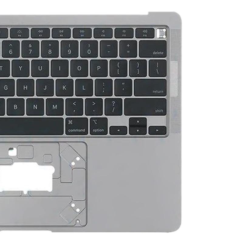 Topcase met toetsenbord (US-indeling) voor MacBook Air 13 inch A2179 (2020) (Spacegrijs)