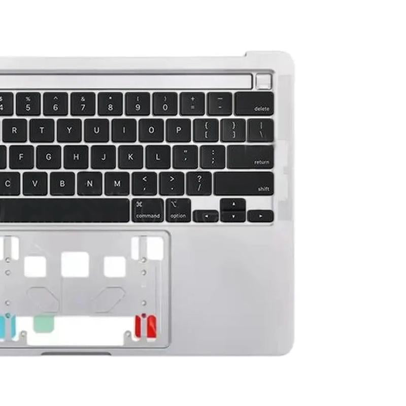 Topcase met toetsenbord (US-indeling) voor MacBook Pro 13 inch A2338 (2020/2021, M1) (Zilver)